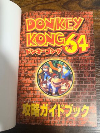 Guía Donkey Kong 64 N64 Japón 101% Completa
