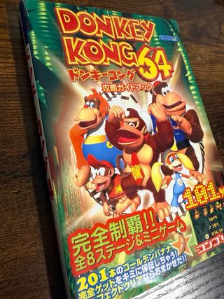 Guía Donkey Kong 64 N64 Japón 101% Completa