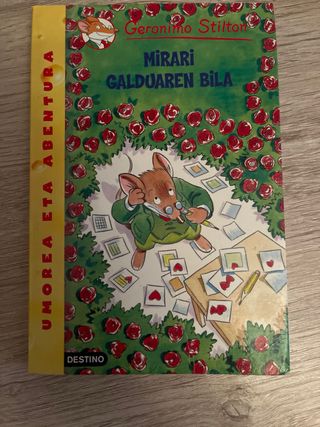 Libros de Geronimo Stilton: 1, 2 Y 3.   (Forrados)