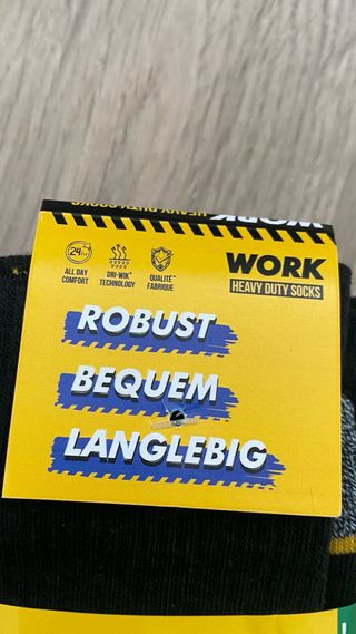 Calcetines WORK Talla L (5 pares)