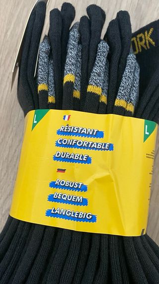 Calcetines WORK Talla L (5 pares)