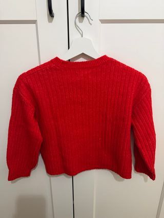 Jersey niña MNG rojo Talla 7-8