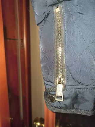 Cazadora Zara azul marino