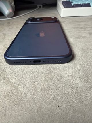 Carcasa iPhone 17 Pro Max Azul OEM