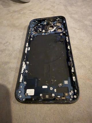 Carcasa iPhone 17 Pro Max Azul OEM