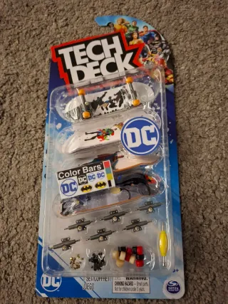 Tech Deck 4 Pack Color Bars DC