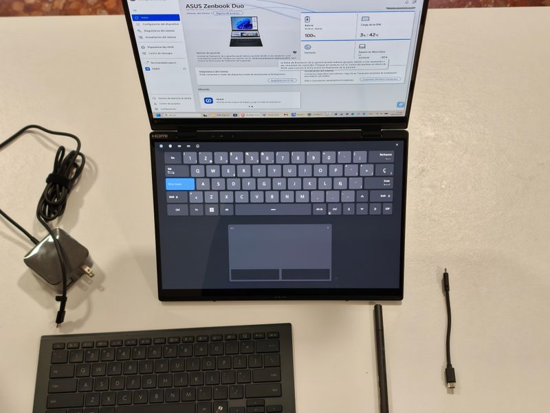 ASUS Zenbook DUO UX8406 - 2 Pantallas - 32Gb - 1Tb afbeelding 3