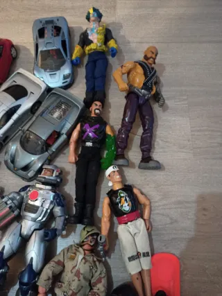 Lote Juguetes Varios: Coches, Figuras y Más