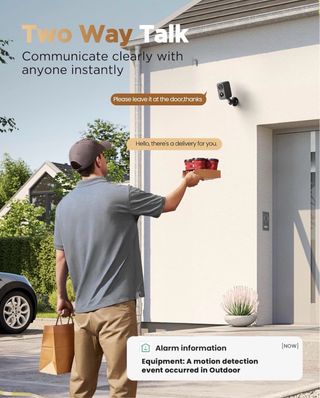 Cámara Vigilancia WiFi 2K marca BECAMSO