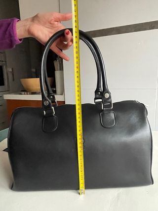 Bolso Pierre Cardin Piel Negro