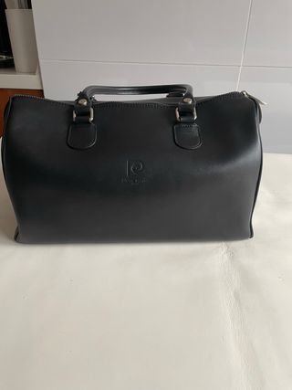 Bolso Pierre Cardin Piel Negro