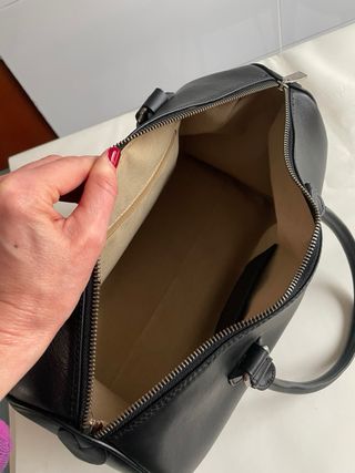 Bolso Pierre Cardin Piel Negro