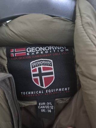 Chaqueta Geographical Norway verde oliva