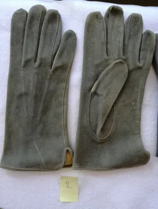 Paio di guanti in pelle da uff.le WH