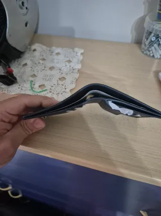 Portafoglio Tommy Hilfiger blu con logo