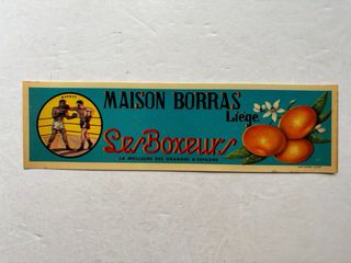 20 antiguas etiquetas de naranjas, años 1950-1960