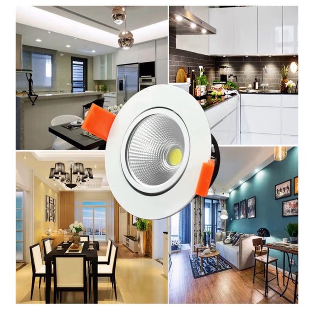 Foco LED Empotrable Techo Downlight
