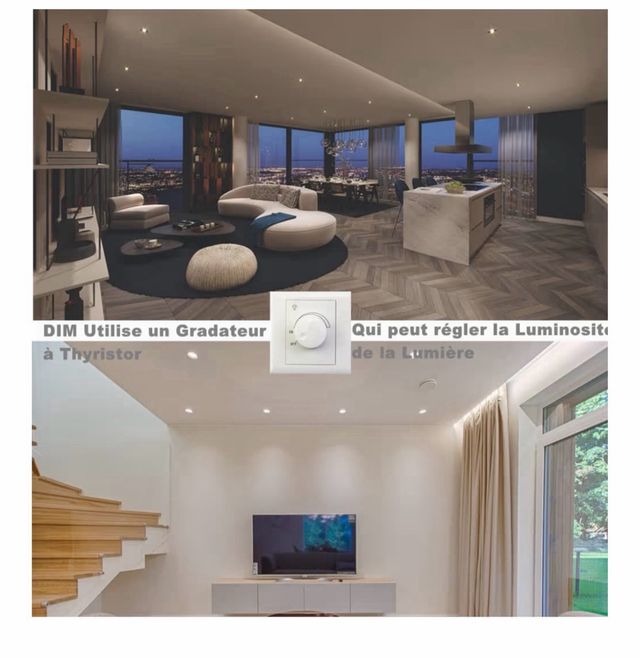 Foco LED Empotrable Techo Downlight