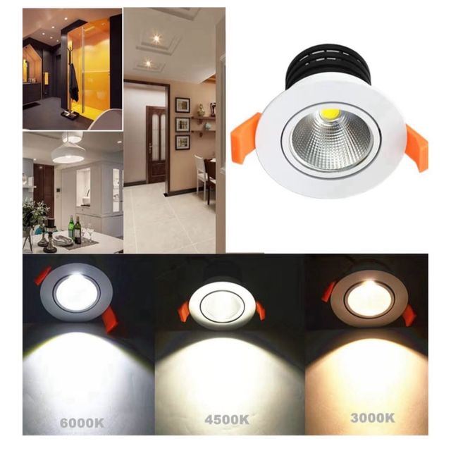 Foco LED Empotrable Techo Downlight