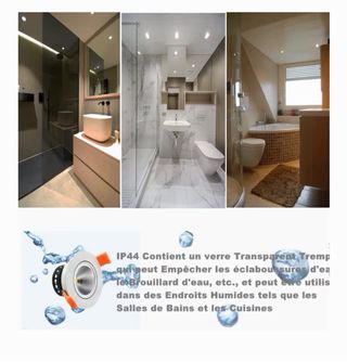 Foco LED Empotrable Techo Downlight