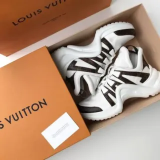 Zapatillas Louis Vuitton Blancas y Marrones