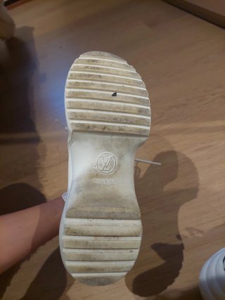Zapatillas Louis Vuitton Blancas y Marrones
