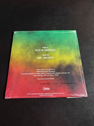 Bob Marley Sun Is Shining mr brown vinilo EP 7"