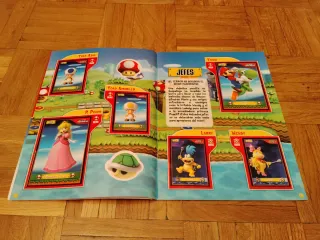 Album de Cromos Super Mario Bros Wii completo