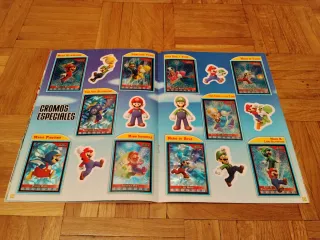 Album de Cromos Super Mario Bros Wii completo