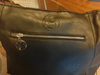 Bolso Tote Black Cat Spiral