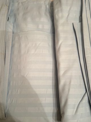 Juego Sábanas Algodón Cama 135 Azul