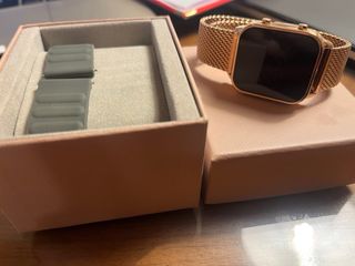 Reloj Digital Parfois Rose gold y Gris