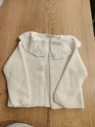 2 Giacche neonata lana e cotone