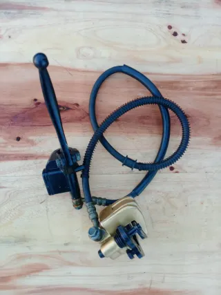 Pinza Freno Pit Bike Dorada