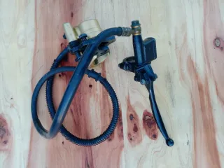 Pinza Freno Pit Bike Dorada