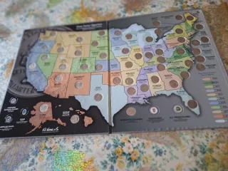 Album Collez. Monete State Series Quarters