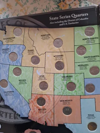 Album Collez. Monete State Series Quarters