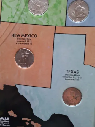 Album Collez. Monete State Series Quarters