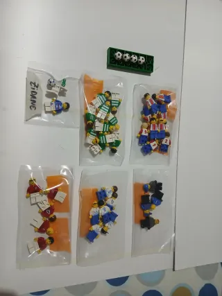 Lote Lego Fútbol 3409, 3420, 3422