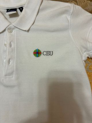 Polo uniforme colegio CEU