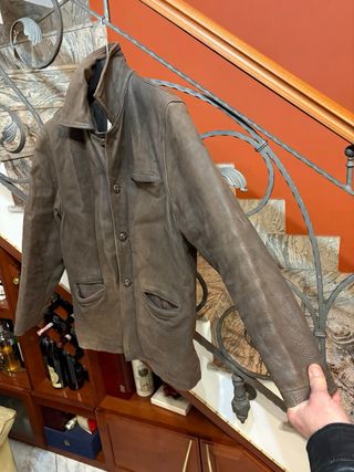 Giacca vera pelle di qualità vintage  anni '70