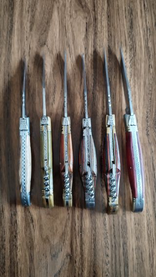 Sei coltelli Laguiole