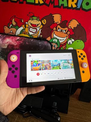 Nintendo Switch + accessori originali e custodia
