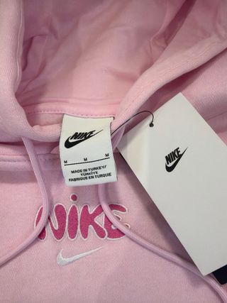 Sudadera Nike Rosa Mujer Talla M Nueva