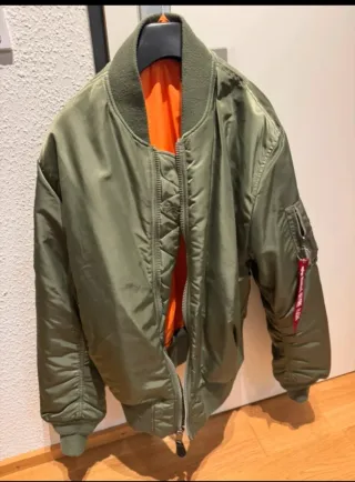 Chaqueta Bomber Alpha Industries Talla L Verde