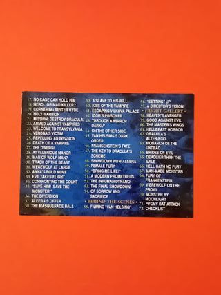 Van Helsing Trading Cards - serie completa