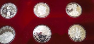 Monedas Historia Del Dólar De Plata Americano.