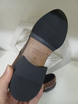 Scarpe uomo eleganti marroni taglia 41