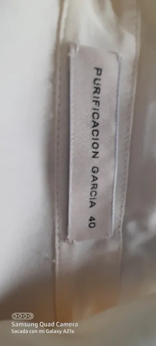 Camisa Gasa Purificación García Talla 40