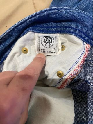 Pantalón vaquero azul Diesel